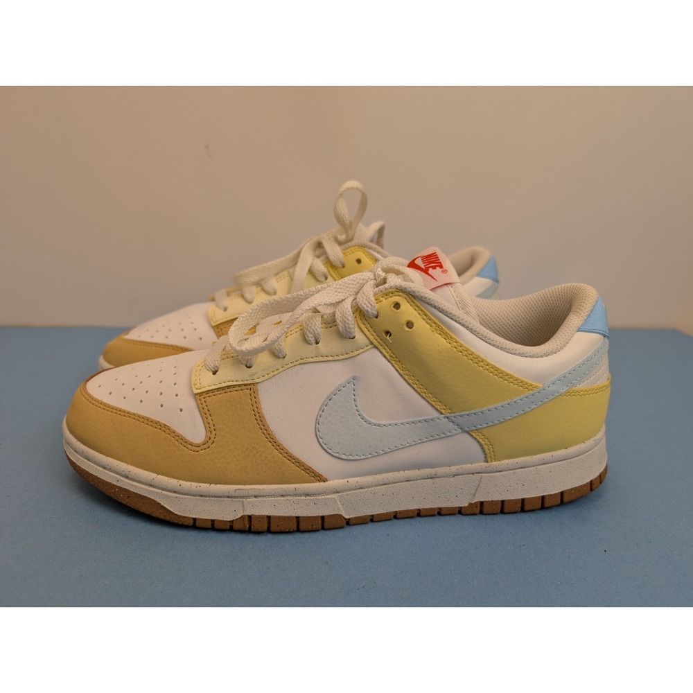 Nike Dunk Low Summit White Glacier Blue Sneakers FZ4347-100 Women's Size 11